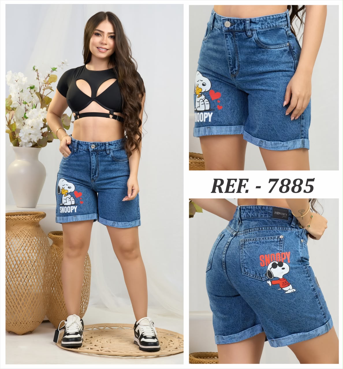 SHORT BICICLETERO SNOOPY 7885