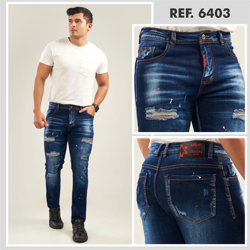 JEANS CABALLERO URBANO DESTROYERS 6403