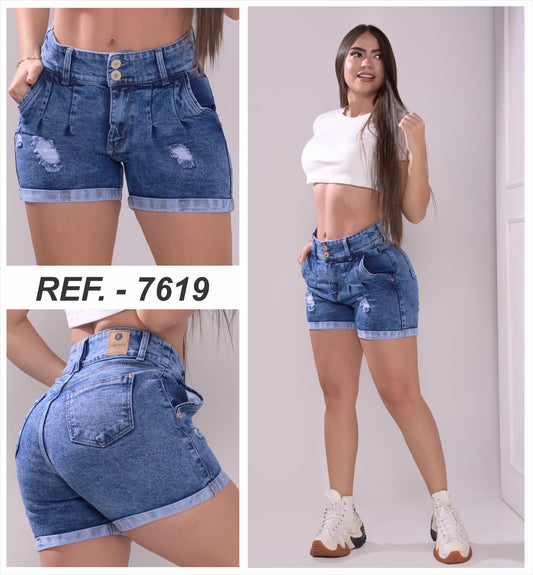 SHORT   DE PINZAS  7603