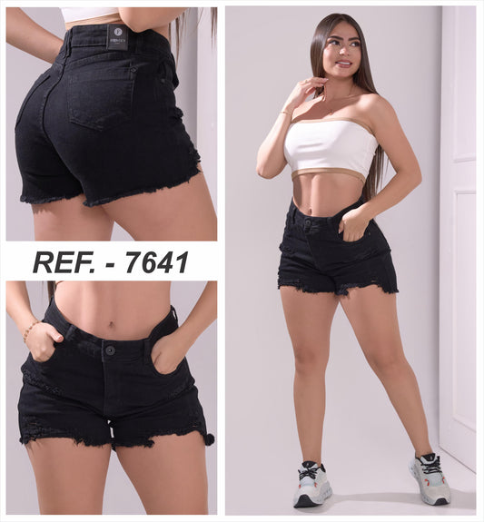 SHORT  TIRO ALTO NEGRO 7641