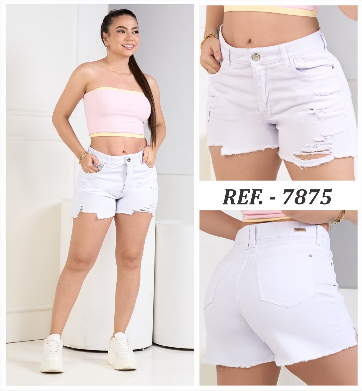 SHORT 7885 BLANCO