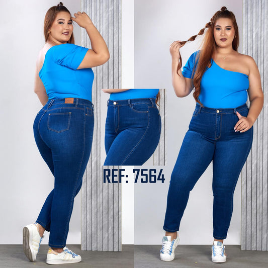 PLUS  SIZE CLASICO TONO MEDIO 7564